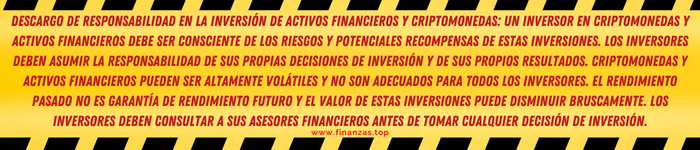 Descargo de responsabilidad en la inversión de activos financieros y criptomonedas www.finanzas.top